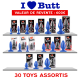 SEXTOYS MEGA PACK 30 TAMPÕES PRETO/AZUL