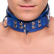 Ultra Blue Leather Necklace