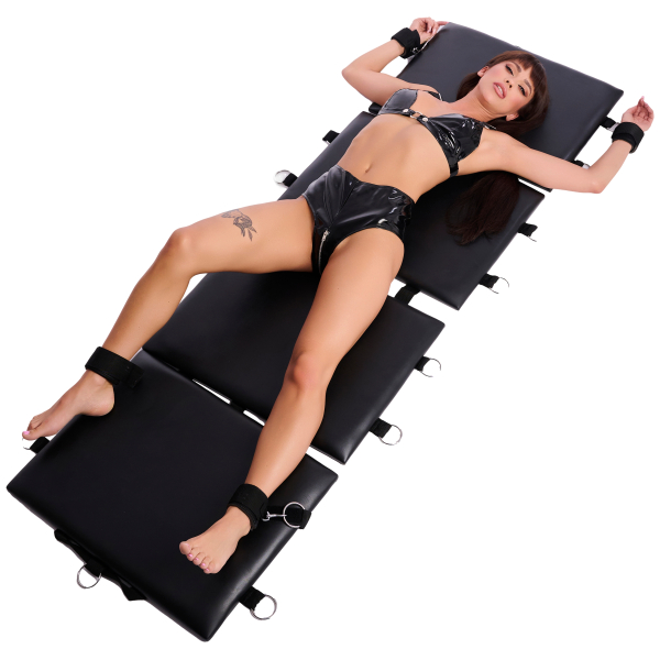 BDSM Verplaatsbare Matras 4 Flappen + 12 Accessoires