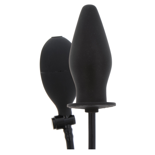 Inflatable plug Butt Advanced 12 x 4.5 cm Black