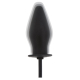 Plug gonflable en silicone BUTT ADVANCED 12 x 4.5 cm Noir