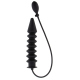 Gode gonflable en silicone EXPERT RIBBED 28 x 6 cm Noir