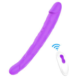 RealCockz Double gode vibrant KING 3 - 31 x 4cm Violet