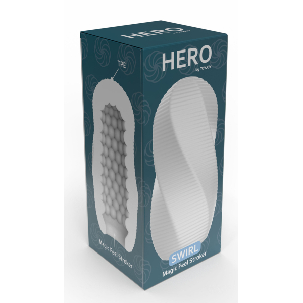 Hero Swirl Masturbador Blanco