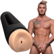 Man Squeeze William Seed realistische masturbator