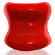 Ballstretcher souple MEGA SQUEEZE 30 mm | Hauteur 50 mm Rouge