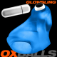 [SIL/TPR] GLOWSLING LED Cocksling Clear Ice