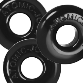 Oxballs Lot de 3 Cokrings Ringer Max 20 mm Noirs