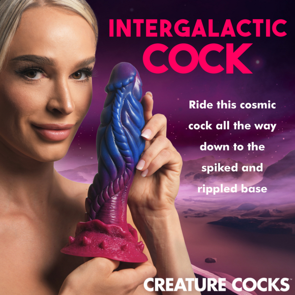 Intruder - Alien Silicone Dildo - Purple