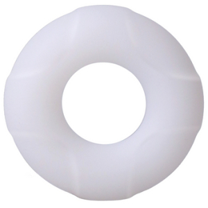 RockSolid by Doc Johnson Cockring The Lifesaver 22mm White