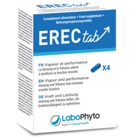 Stimulant d'érection Erec Tab 4 gélules