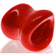 Ballstretcher souple MEGA SQUEEZE 30 mm | Hauteur 50 mm Rouge