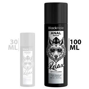 Black Hole BLACK HOLE - ANAL REPAIR WATER BASED RELAX WITH HYALURON 100 ML