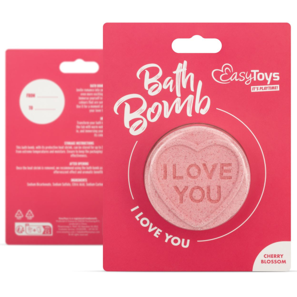 Bombe de Bain Heart Fleur de Cerisier