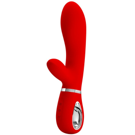 Vibro Rabbit Thomas 11 x 3.8cm Red