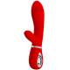 Vibro Rabbit Thomas 11 x 3.8cm Rot