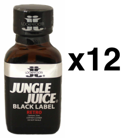 Locker Room JUNGLE JUICE BLACK RETRO 25ml x12