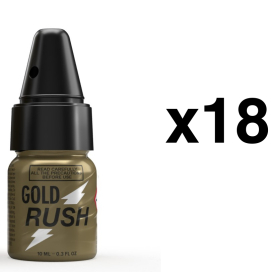 GOLD RUSH 10ml + Bouchon Inhalateur x18