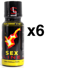 SEXLINE PROPYL Jaune 25ml x6