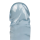 Double Dildo Jelly Crystal 29 x 3.7 cm Bleu