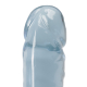 Double gode Jelly Clear 29 x 3.7cm Bleu