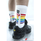 Chaussette Socks PRIDE Blanches