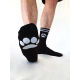 Chaussettes noires Sk8erboy Puppy Socks