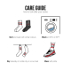 CREW SOCKS Sk8erboy white socks