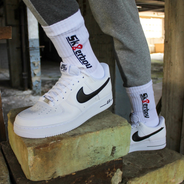 CREW SOCKS Sk8erboy white socks