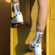 White socks SNEAKS SOCKS Sk8erboy