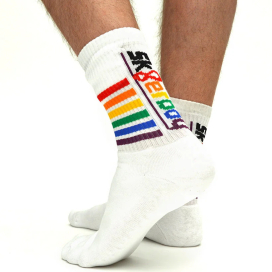 Chaussette Socks PRIDE Blanches