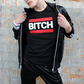 T-shirt BITCH Sk8erboy