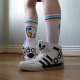 Chaussettes Sk8erboy DIAPER Blanches