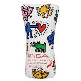 Tenga Tenga Soft Tube Cup di Keith Haring