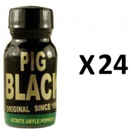 Men's Leather Cleaner Pig Black 15mL x24