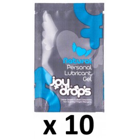 Joy Drops Dosetas de agua lubricante Personal 5 mL x10