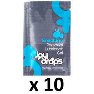 Joy Drops Hard Erectie Effect Glijmiddel Dosetten 5ml x10