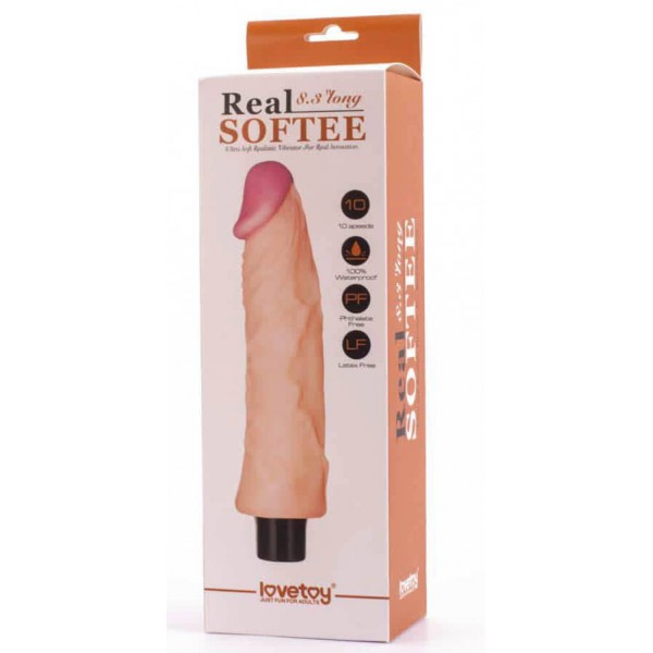 Dildo Vibrant Rel Softee 17 x 4,8 cm