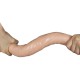 Dildo Duplo Realístico Slim 44 x 4,5cm