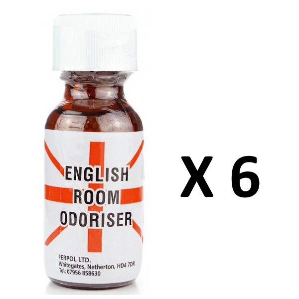 Odorizador de ambiente inglês 25mL x6