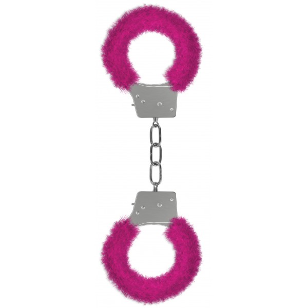 Pink Metallic Handcuffs