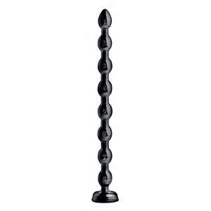 Hosed Dildo Beaded Thick Anal 50 x 3.8cm