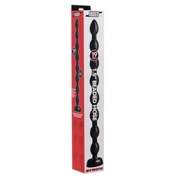 Beaded Thick Anal Dildo 50 x 3.8cm