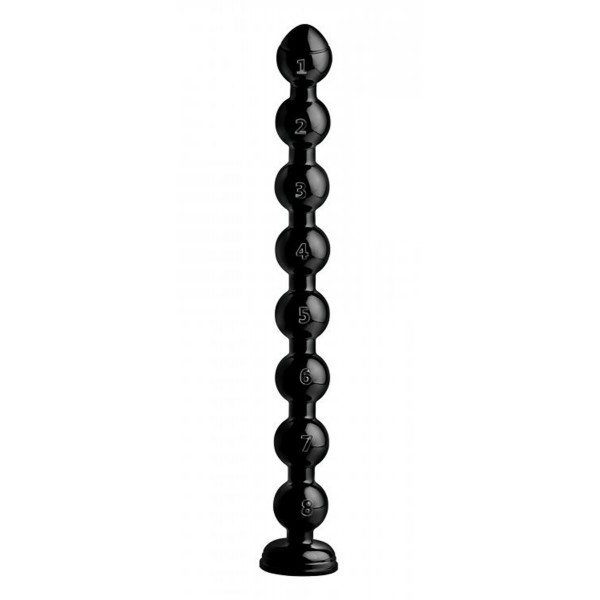 Dildo Beaded Thick Anal 50 x 5cm