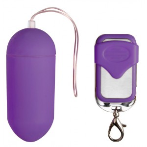 EasyToys Mini Vibe Collection Vibrierendes Ei Secret Control violett - 7.6 x 3.4 cm