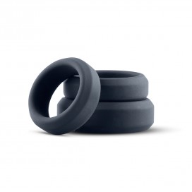 Pack de 3 cockrings silicone