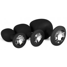 EasyToys Anal Collection Pack of 3 Bijou plugs