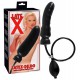 Aufblasbarer Dildo aus Latex- 16 x 5 cm