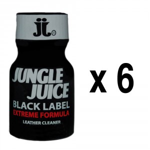 Locker Room Jungle Sap Zwart Label 10ml x6