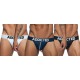 Pack 3 Mesh Push Up Thongs